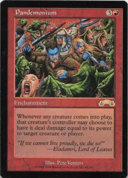 Pandemonium R Exodus 93 - LP MTG - Image 1