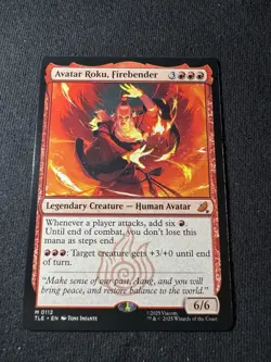 Avatar Roku, Firebender - M MTG Avatar: The Last Airbender: Eternal M/NM - Image 1