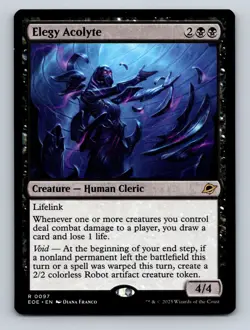 MTG Elegy Acolyte 0097 Edge of Eternities Regular NM - Image 1