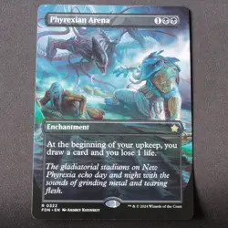 Phyrexian Arena MTG Foundations Rare 180 NM - Image 1