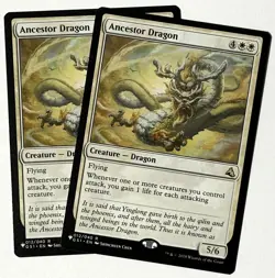 X2 MTG Global Series (GS1 012) Ancestor Dragon - NM Pack Fresh - Rare - The List - Image 1