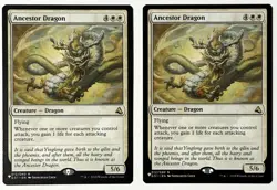 X2 MTG Global Series (GS1 012) Ancestor Dragon - NM Pack Fresh - Rare - The List - Image 2
