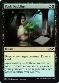 Dark Dabbling (091/254) - Ultimate Masters - Common (Foil) - Image 1