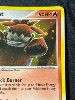 Pokemon 2006 Camerupt EX Deoxys 4/107 Holo SWIRL Rare Near Mint NM - Image 5
