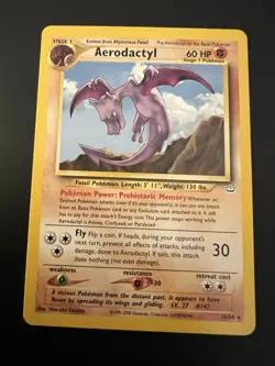 Aerodactyl 15/64 Neo Revelation Unlimited 2001 Pokemon Card Rare NM - Image 1