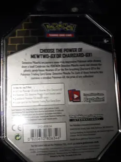 2019 New Factory Sealed Pokemon TCG Tin Detective Pikachu Mewtwo GX booster - Image 3
