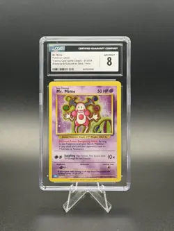 2023 - Pokemon TCG - Mr. Mime 013/034 Blastoise & Suicune Holo - CGC 8 NM MINT - Image 1