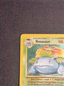 Pokemon TCG Venusaur Base Set 15/102 Holo 1999-2000 Wizards Base Set... - Image 4