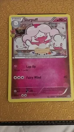 Pokemon Slurpuff RC20/32 Generations Radiant Holo Uncommon 90HP Fairy Wind - Image 1