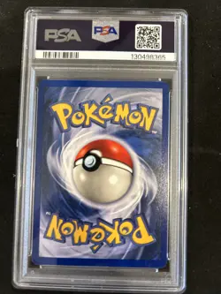 1999 POKEMON GAME #10 MEWTWO-HOLO PSA 6 - Image 2