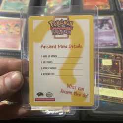 Pokemon TCG Ancient Mew Holo Promo - Image 4