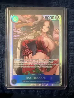 Boa Hancock OP07-051 - One Piece TCG English - SR Super Rare Foil NM Near-Mint - Image 1
