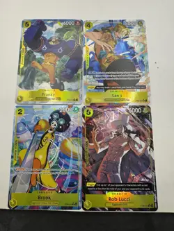 One Piece Egghead Starter Deck Alt Art Lot Of 4 Cards ST29 011 013 004 010 - Image 1