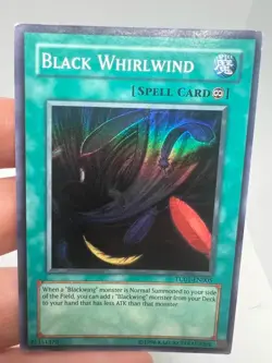 2x Yugioh Black Whirlwind TU01-EN005 Turbo Pack Booster One Pack Unlimited MP - Image 2
