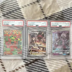 Pokemon Graded Card Lot Charizard Mewtwo Celebi 18 Holo Ultra Rare Art Rare Sets - Image 2