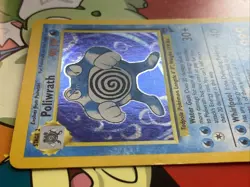 RARE Vintage Pokemon TCG Poliwrath 15/130 Holo Rare Base Set 2 Card LP/MP - Image 3