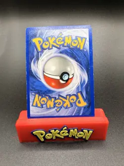 Hitmonchan 8/130 Pokemon Base Set 2 SWIRL Holo Rare WOTC Vintage Card English MP - Image 4