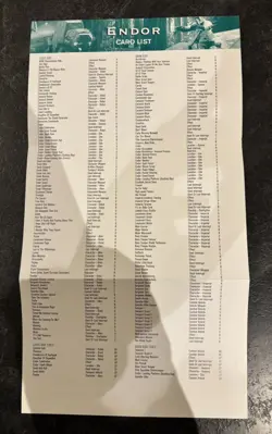 Star Wars CCG Rules Supplement and Card List - Endor - Image 3