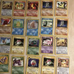 Pokemon Card Lot Of 55 1st Edition Cards Including Kabuto 50/62 - Image 5