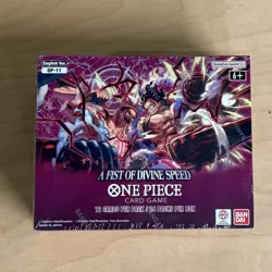 One Piece Card Game [OP-11] A Fist of Divine Speed English Sealed Booster Box - Image 1