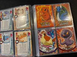 Topps Pokemon Trading Cards Bundle, including charizard. 40 cards. Inc folder 💥 - Image 4