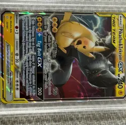 Pokemon Sun Moon Pikachu & Zekrom GX Team Up #33 2019 GEM MT PSA 10 Graded Card - Image 3