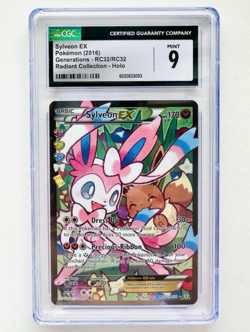 CGC 9 Sylveon EX Generations RC32/RC32 Radiant (Collection) Holo Pokemon Card - Image 1