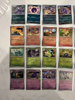 Pokemon 151 Reverse Holo And Holo 62 Card Lot No Duplicates Pack Fresh - Image 1
