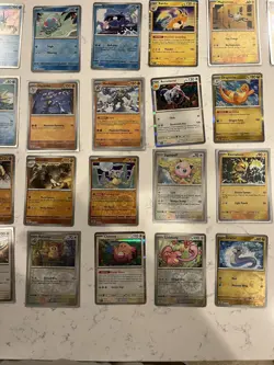 Pokemon 151 Reverse Holo And Holo 62 Card Lot No Duplicates Pack Fresh - Image 4