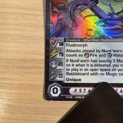 Nunk'worn - Super Rare - Chaotic Card - Rise of the Oligarch - Image 5