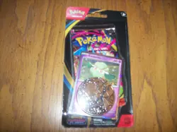 POKEMON TCG PHANTASMAL FLAMES BOOSTER PACK W/COIN & PROMO CARD - Image 2