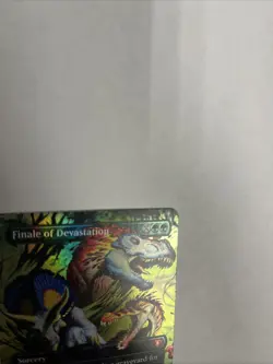 Finale Of Devastation Borderless Foil Card #0700 MTG LP - Image 3
