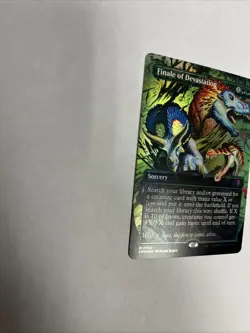 Finale Of Devastation Borderless Foil Card #0700 MTG LP - Image 5