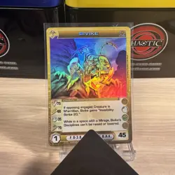 Chaotic 44/222 Bivike Super Rare 1st Edition Holo Card - Image 1