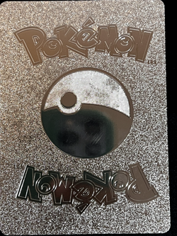 MORPEKO Pokemon Silver Foil Fan Art VMAX Display Card - Image 2