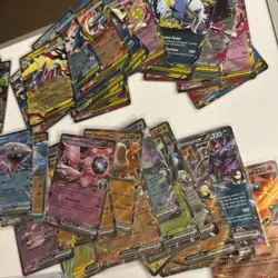 Pokemon bundle of 81 ex cards. Job lot pokemon sleeved NM Phantasmal Mega Mixed - Image 4