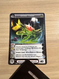 CHAOTIC RARE ERAK'TABB CARD MAX ENERGY - Image 3