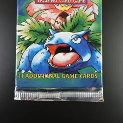 Pokemon Base Set 1999 Empty Pack Venusaur - NO CARDS - Image 3