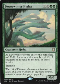 MTG Neverwinter Hydra (41) | NM | Adv. Forgotten Realms {AFC} - Image 1