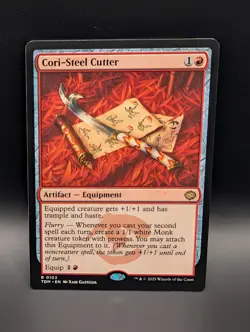 MTG - Cori-Steel Cutter - Artifact Equipment - TDM #103 - Rare - NM - Image 1