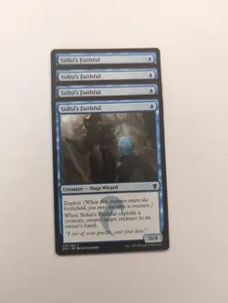 (4) Sidisi's Faithful *PLAYSET* Dragons of Tarkir Regular NM MTG - Image 1