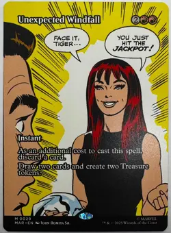 Unexpected Windfall (Borderless) Marvel Universe Eternal-Legal Regular - Image 1