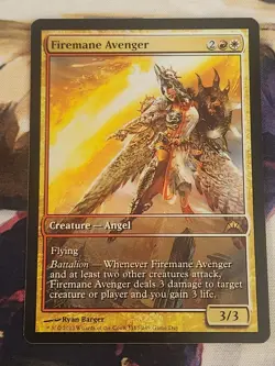 MTG Gatecrash Promo - Firemane Avenger FOIL NM - Image 1