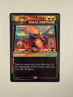 Final Fortune Foil Secret Lair Series MTG NM - Image 1