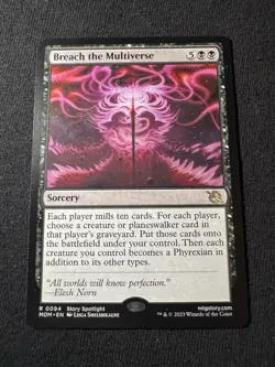1x Breach The Multiverse Mtg March Of The Machine NM - Image 1