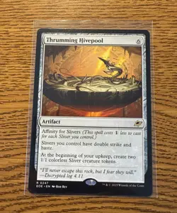 MTG Thrumming Hivepool - Edge of Eternities #356 MAGIC THE GATHERING LP R - Image 1
