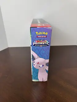 POKEMON TCG Prismatic Evolutions Premium Figure Collection, Sealed, In Hand - Image 5