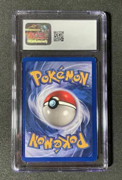 Pokemon Gust Of Wind Base Set Error CGC 7.5 Insufficient Ink Splotch 93/102 WOTC - Image 2