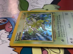 Scyther 17/130 Base Set 2, Pokemon TCG, Holo Rare, LP-MP - Image 3