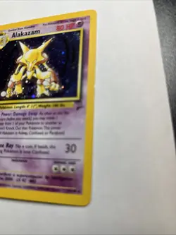 Pokemon Alakazam TCG 1/130 Base Set 2 Holo Rare - Image 5
